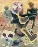 Markus Oehlen, Untitled No. 3, 2009, Öl auf Leinwand