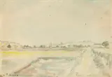 Camille Pissarro, Paysage à Gisors