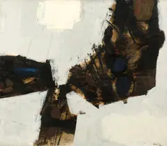 Edo Murtić, Ohne Titel, 1961, Öl auf Leinwand