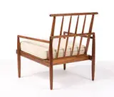 Sam Maloof, Rare and early spindle back lounge chair