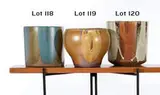 David Cressey, Pro/Artisan collection flame glazed planter, c. 1968, Architectural Pottery