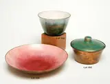 Jade Snow Wong, Enamel on copper bowl, c. 1945, Studio