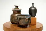 Marguerite Friedlander-Wildenhain, Stoneware footed bowl, Executed c. 1965