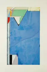Richard Diebenkorn, High Green, Version 1, 1992, Color etching and aquatint