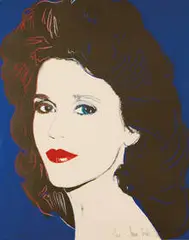Andy Warhol, Jane Fonda, 1982, Screenprint on Lenox Museum Board