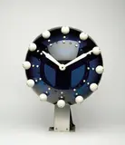 John Lautner & Harvey Metals, Adjustable wall mounted clock, 1949