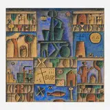 Manuel Pailós Blanco, Untitled (Composition in Blue)