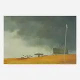 Robert Vickrey, Untitled (Impending Doom)