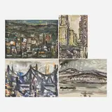 Malcolm Morley, Four works of art