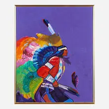John Nieto, Plains Indian Dancer