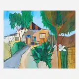 Itzchak Tarkay, Untitled (Landscape)