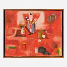 Larry Rivers, Red Still Life