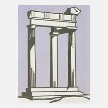 Temple by Roy Lichtenstein, sold Nov 2019