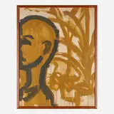 Lester Johnson, Man's Head in Profile