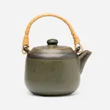Arthur Eugene Baggs and Sarah Tutt for Marblehead Pottery, Teapot with geometric design