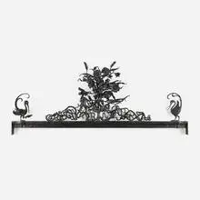 Samuel Yellin, Gate transom from the Arch Street Workshop, Philadelphia, 1915-16, wrought iron