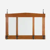 Gustav Stickley, Hall mirror, model 68