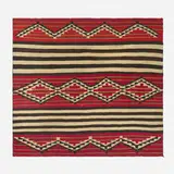 Navajo & Diné, Transitional Period women's-style Chief's blanket, c. 1900, hand-woven wool