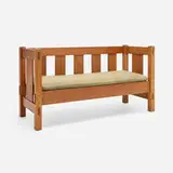 Gustav Stickley, Hall settle, model 205