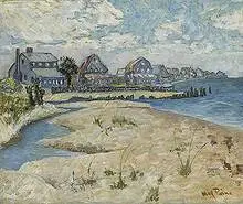 May Paine, South Carolina Shoreline, oil on canvas