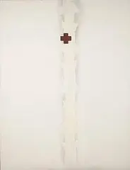 Lois Lane, Untitled #11, 1976, acrylic and gesso on canvas