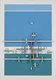 Eli Bornstein, Structurist Relief No. 1, 1966, lacquered wood