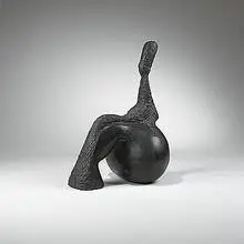 Eggman by Joel Fisher, 1987, bronze, sold Jun 2003