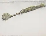 Wrapped Tree Project by Christo, 1979, lithograph with lamination, sold Jun 2003
