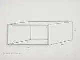 Donald Judd, 1/4 In Anodized Frame