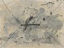 L'Enveloppe by Antoni Tàpies, 1968, lithograph, sold Jun 2003