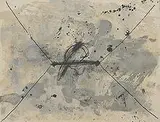 L'Enveloppe by Antoni Tàpies, 1968, lithograph, sold Jun 2003