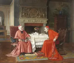 Victor Marais-Milton, The favourites, oil on board