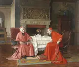 Victor Marais-Milton, The favourites, oil on board