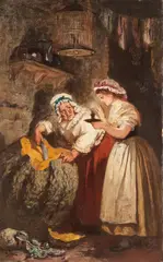 Gustave Doré, Cinderella's Godmother and the Pumpkin, oil on canvas
