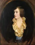 Rba Cowan Dobson, Portrait of Diana Forbes, oil on canvas