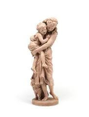 Jean-Baptiste Carpeaux, terracotta model of Frere et Soeur (brother and sister), terracotta