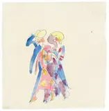 Tänzerinnen by Ernst Ludwig Kirchner, Aquarell und Bleistift auf Papier, sold Dec 2017