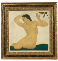 Karl Paass, Eva“. (Vor) 1926, Öl auf Leinwand