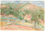 Hans Purrmann, Südliche Landschaft (Ospedaletti)