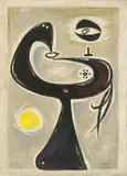 Karl Otto Götz, 24 Variationen mit 1 Faktur (Thema: Kopf 3“ („Kopf 3. Fassung“)