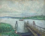 Theo von Brockhusen, Landungssteg