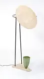 Mitchell Bobrick, Floor lamp, c. 1950, Control light