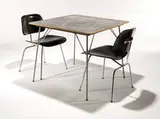 Charles and Ray Eames, DTM-2 table, 1947, Finished in black analine dye