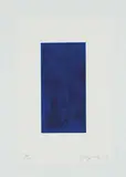 Joe Goode, Ocean Blue, 1990, Color etching