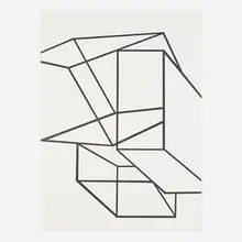 Al Held, Untitled (Cubes)