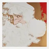 Santa Claus from the Myths portfolio by Andy Warhol, sold Nov 2019