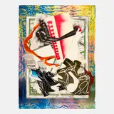 Frank Stella, Going Abroad from Waves II