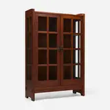 Gustav Stickley, China cabinet, model 815
