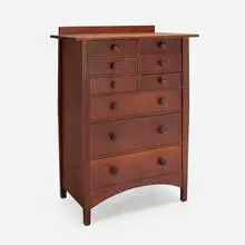 Gustav Stickley, Chest of drawers, model 913