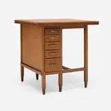 Frank Lloyd Wright, Table from the Imperial Hotel, Tokyo, 1916-1922, oak, brass